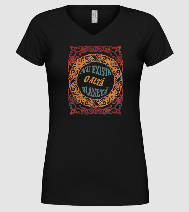 Nu există o altă planetă model negru pe tricou