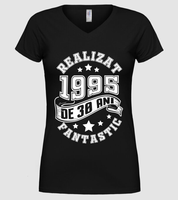 Realizat de fantastic - 1995 model negru pe tricou