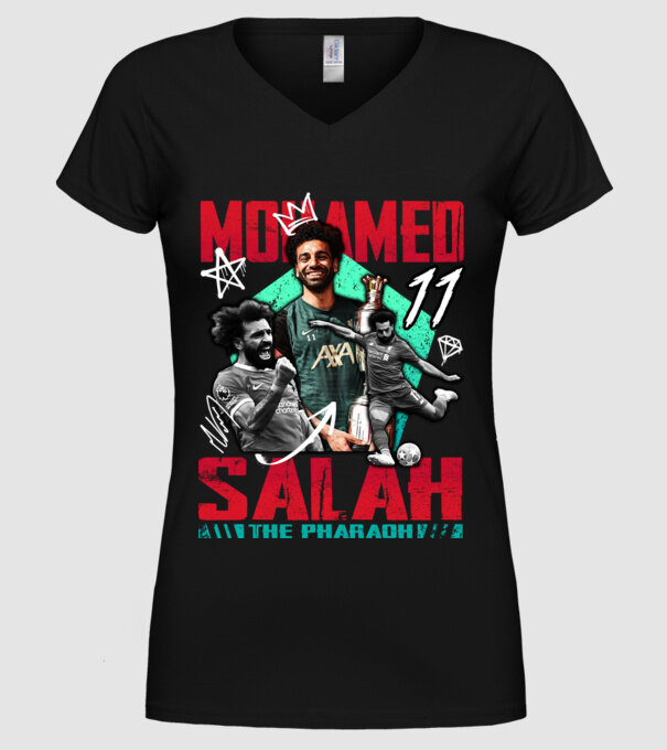 Salah tribute model negru pe tricou