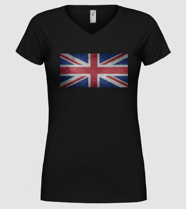 UNITED KINGDOM model negru pe tricou