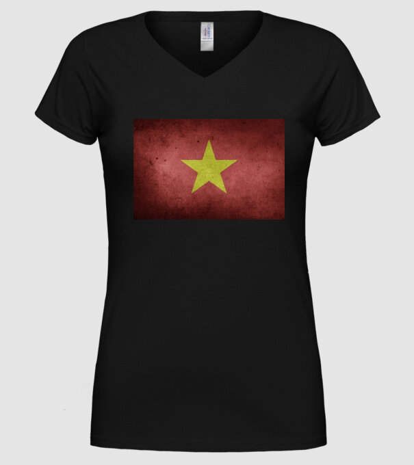 VIETNAM model negru pe tricou