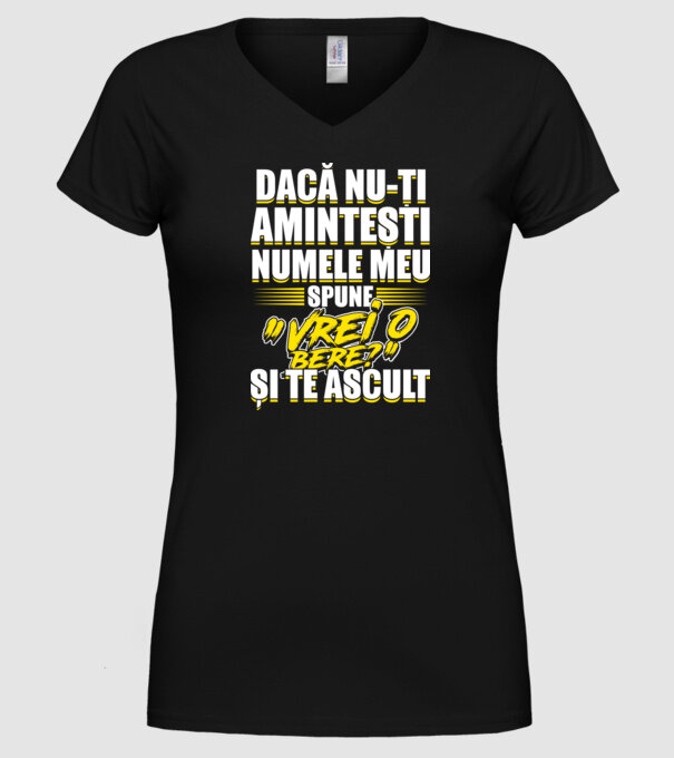 Dacă nu-ți amintești numele meu, spune