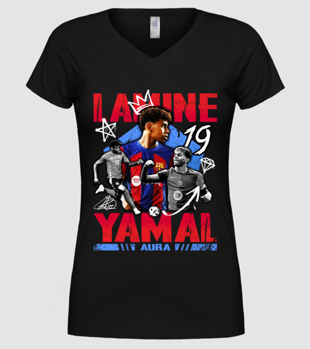Yamal tribute model negru pe tricou