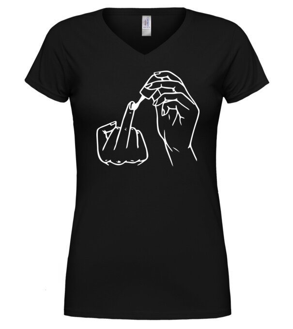  model  pe tricou