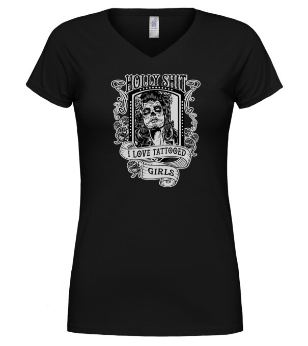  model  pe tricou