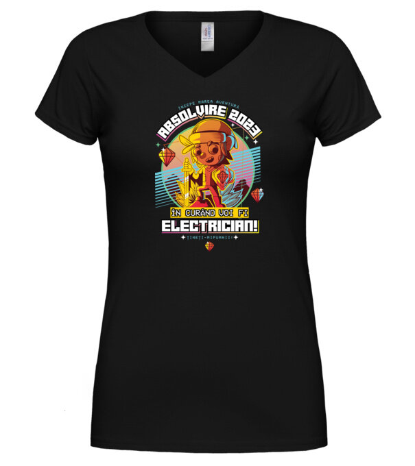  model  pe tricou