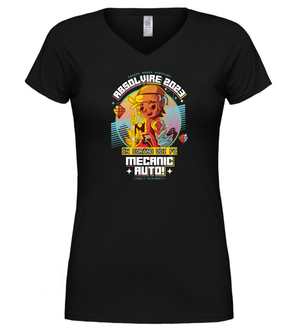  model  pe tricou