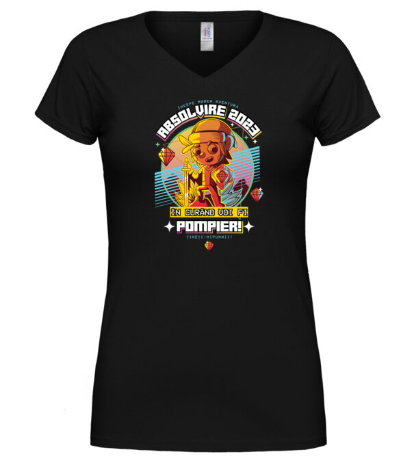  model  pe tricou