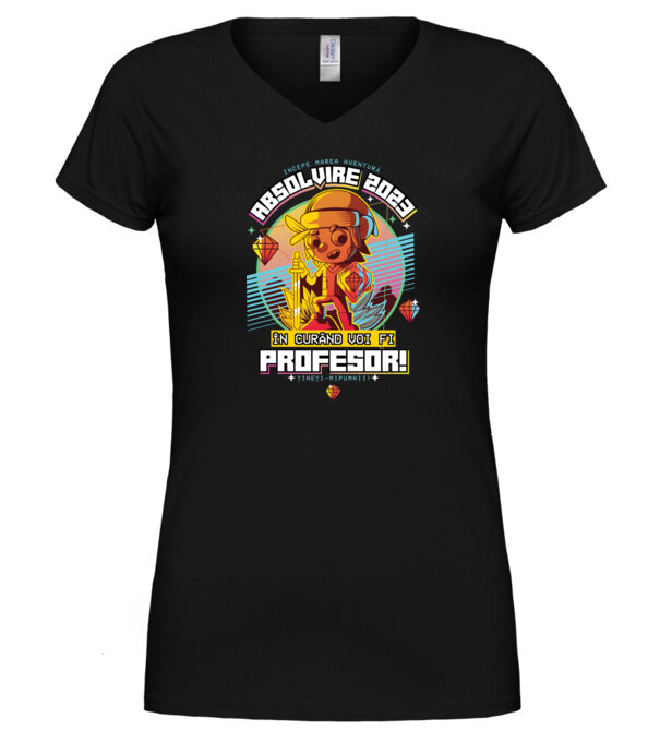  model  pe tricou