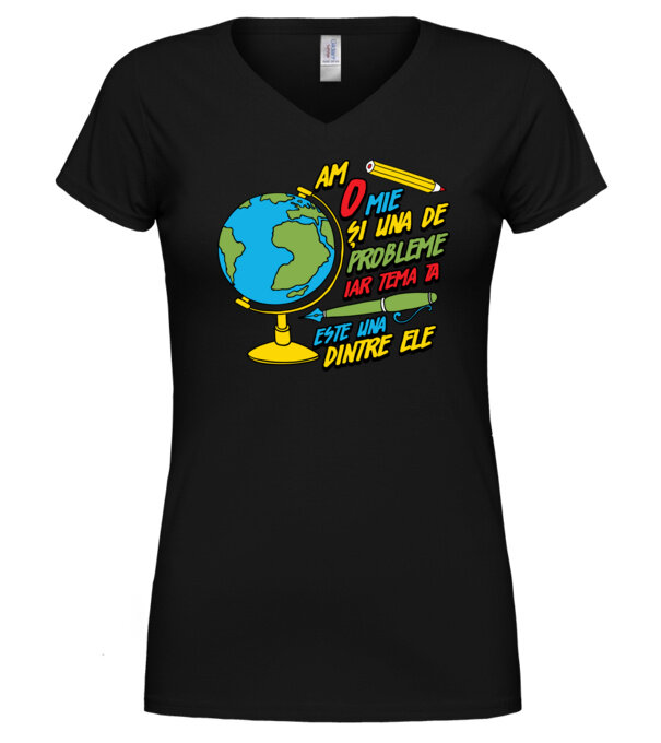  model  pe tricou