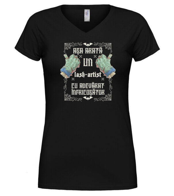  model  pe tricou