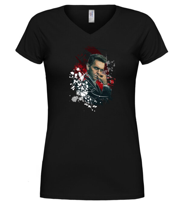  model  pe tricou