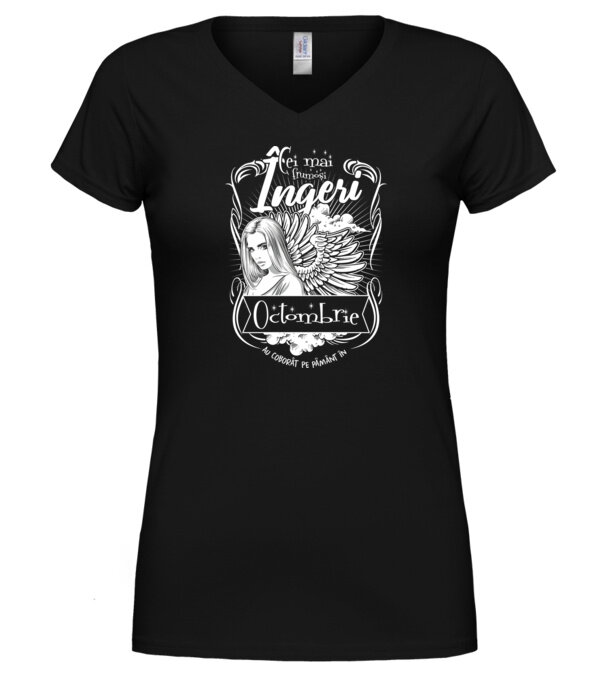  model  pe tricou