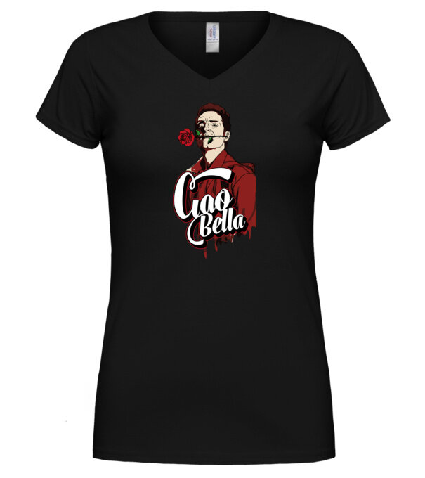  model  pe tricou