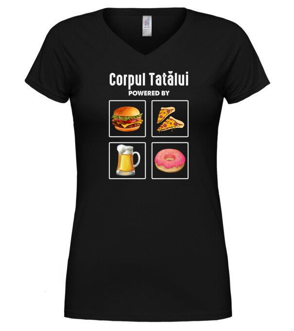  model  pe tricou