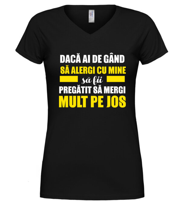  model  pe tricou