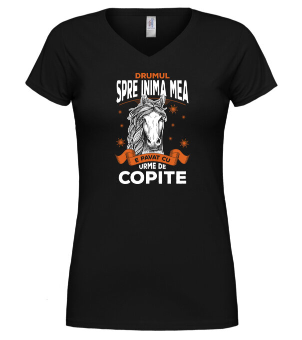  model  pe tricou