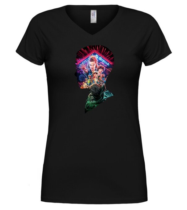  model  pe tricou