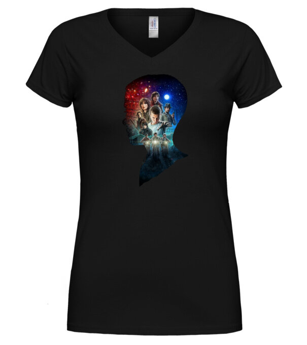  model  pe tricou