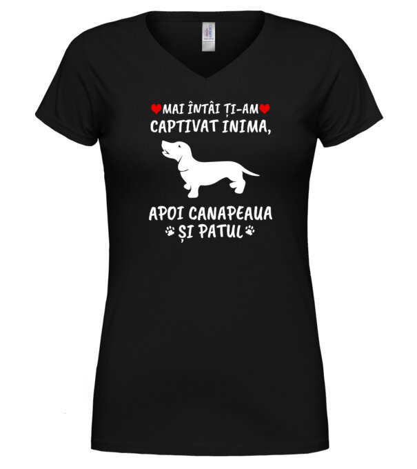  model  pe tricou