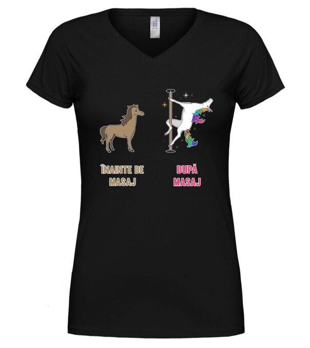  model  pe tricou