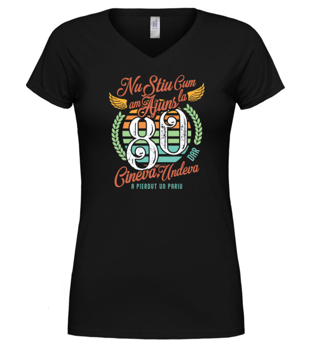  model  pe tricou