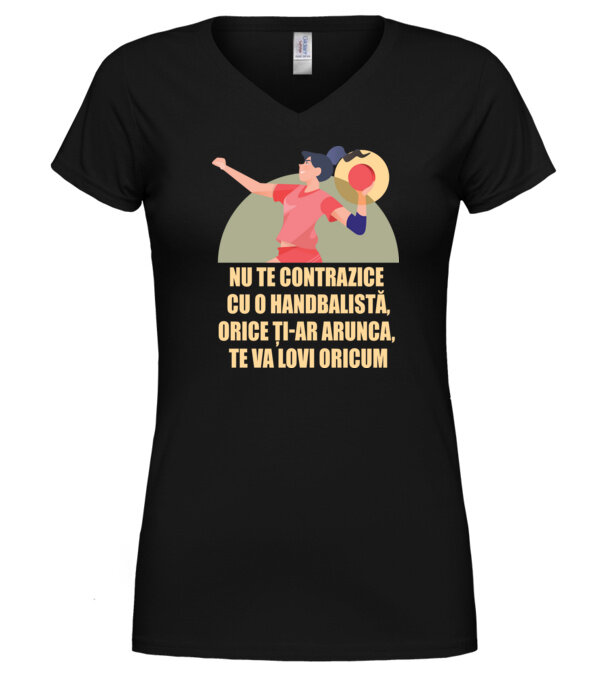  model  pe tricou