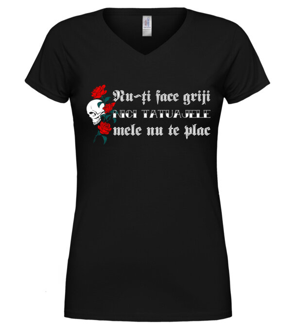  model  pe tricou