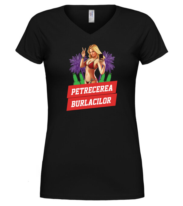  model  pe tricou