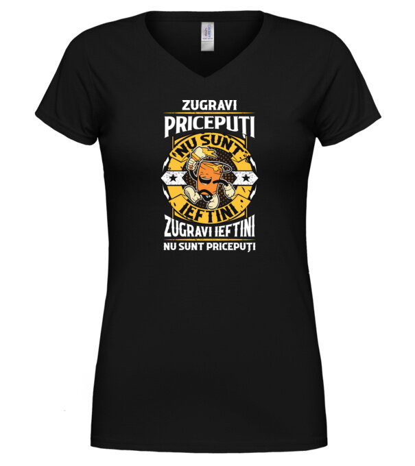  model  pe tricou