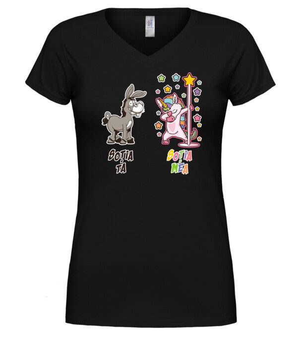  model  pe tricou