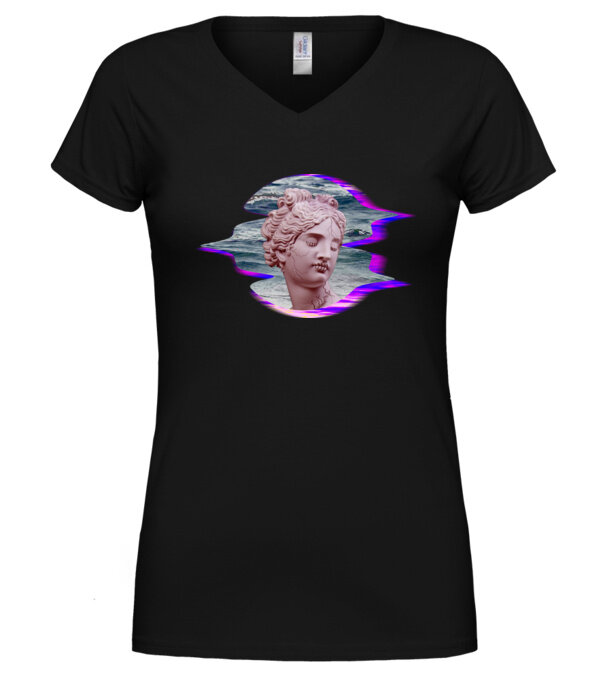  model  pe tricou