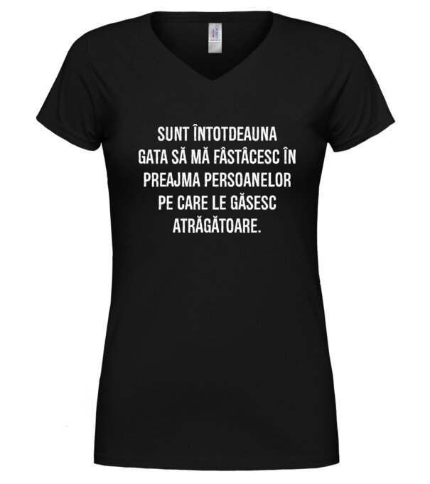 model  pe tricou