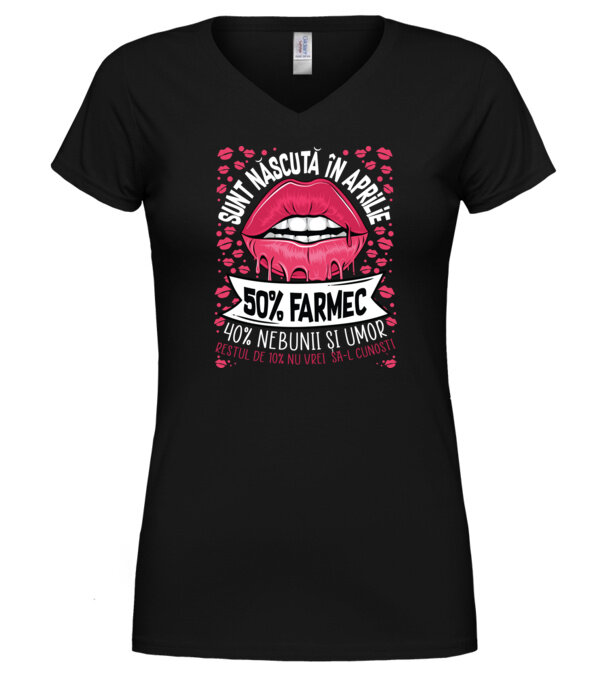  model  pe tricou