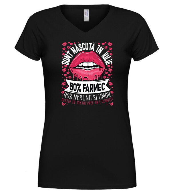  model  pe tricou