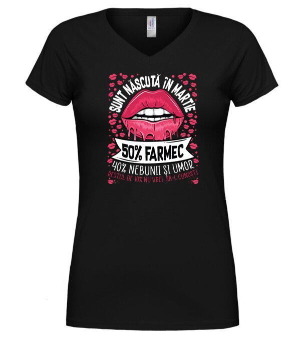  model  pe tricou