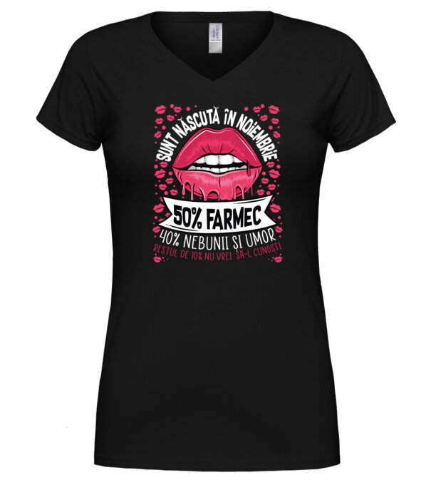  model  pe tricou