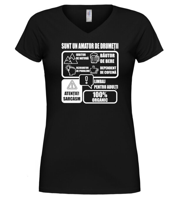  model  pe tricou