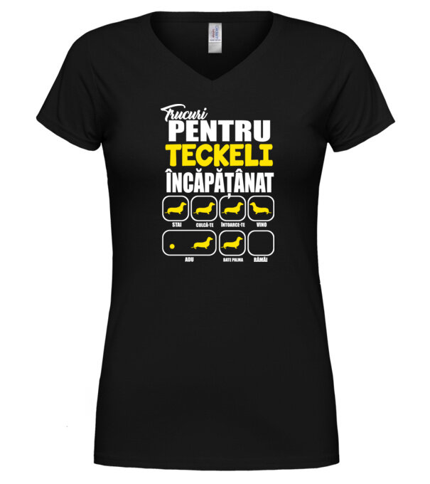  model  pe tricou