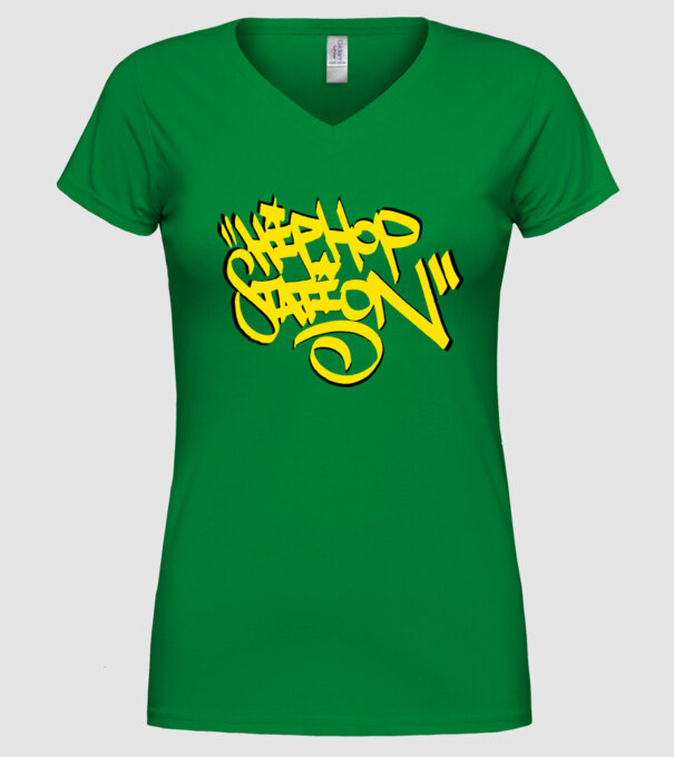 HS TAG2 model verde pe tricou