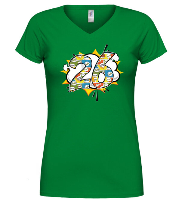  model  pe tricou