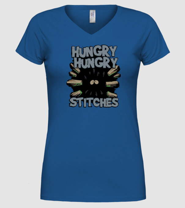 Heroes of the Storm - Stitches model albastru regal pe tricou