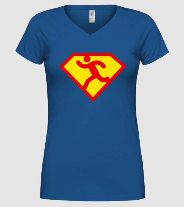 Supersportiv ATLET model albastru regal pe tricou