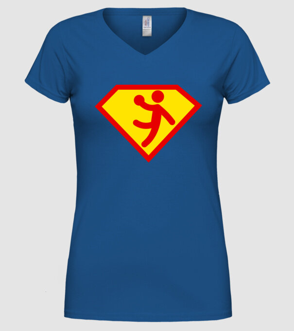 Supersportiv HANDBALIST model albastru regal pe tricou