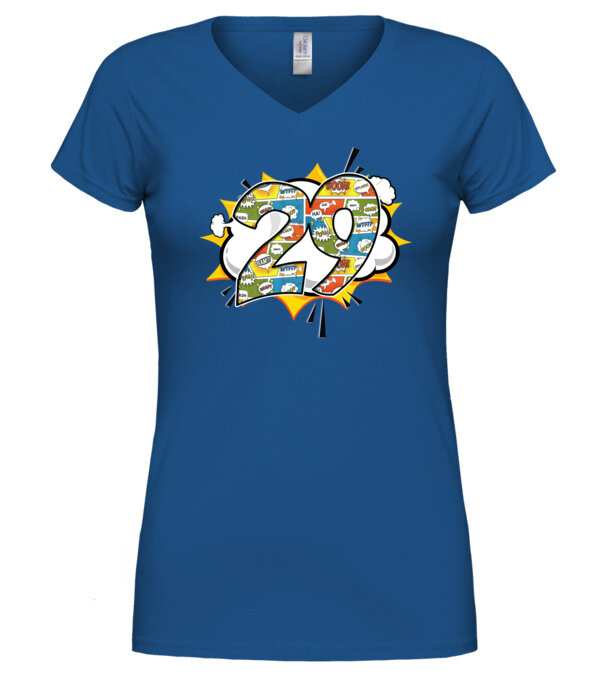  model  pe tricou