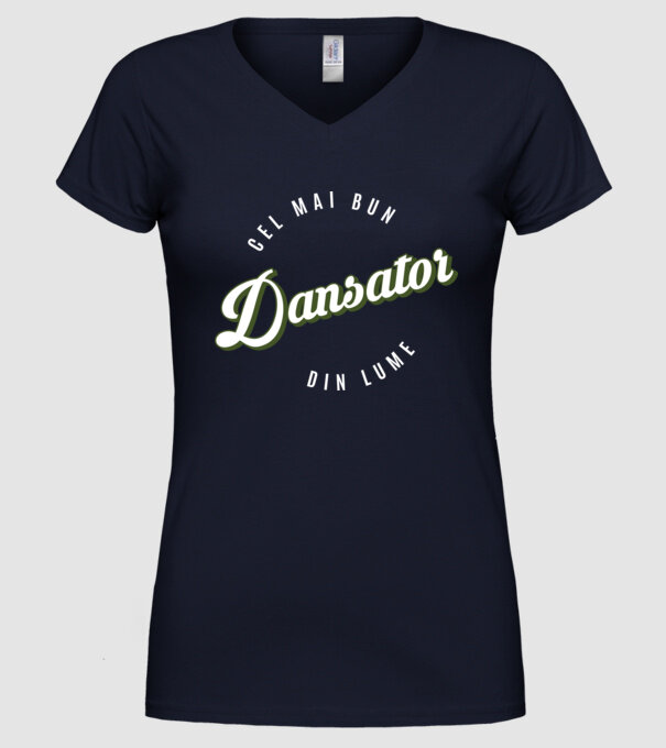 Cel mai bun Dansator din lume model albastru închis pe tricou