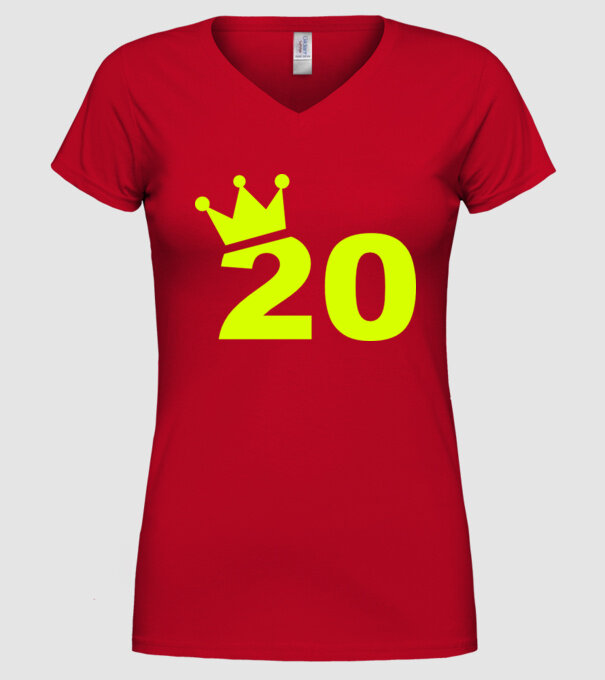 Dog Year - 20 model roșu pe tricou