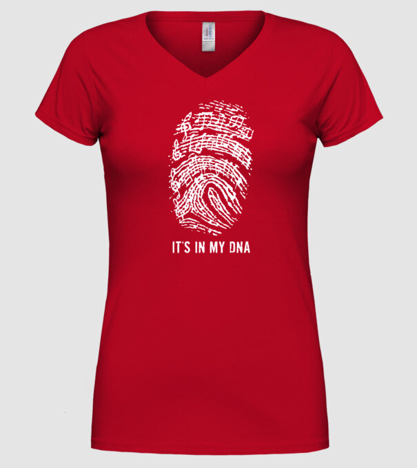 Its in my DNA model roșu pe tricou