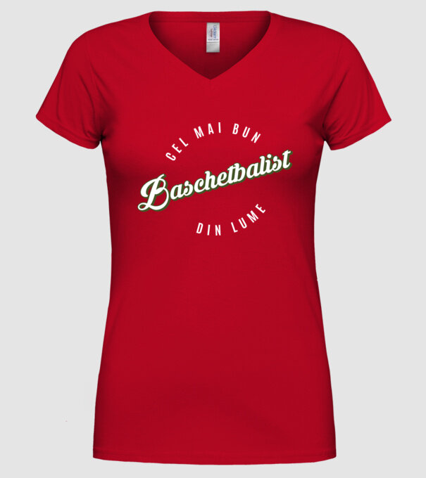 Cel mai bun Baschetbalist din lume model roșu pe tricou