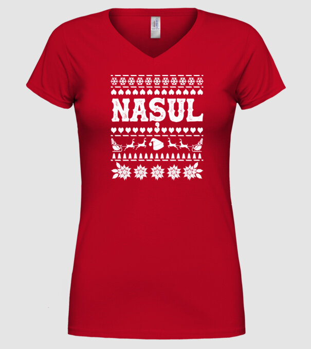 Nașul model roșu pe tricou
